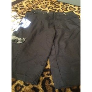 Blac Lacquer Men's Gray Camouflage Shorts Casual Size 34 Pockets